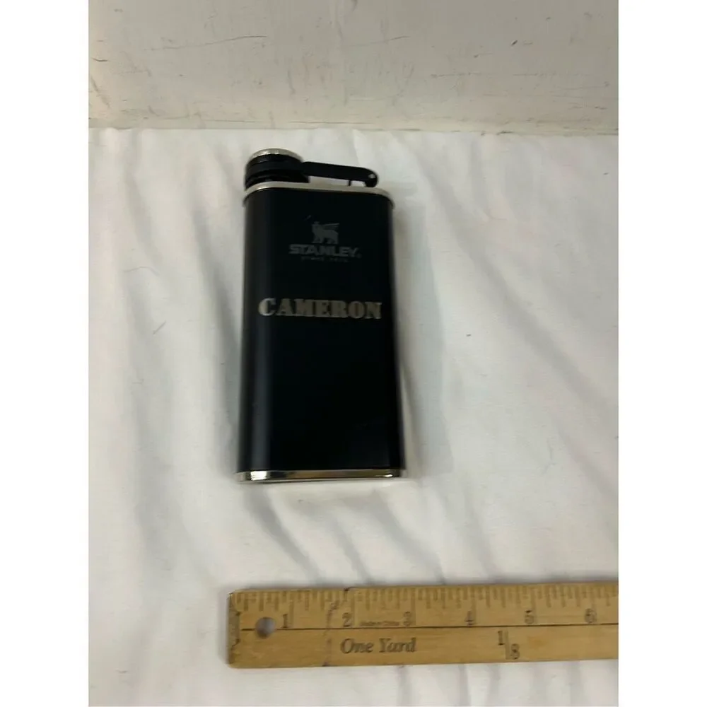 Stanley black flask screw top "Cameron" - Picture 2 of 6